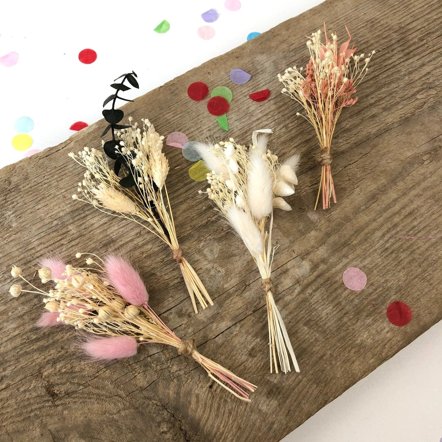 3D personalisierter Geburtstagsteller Banner mit Dip Dye Kerze
