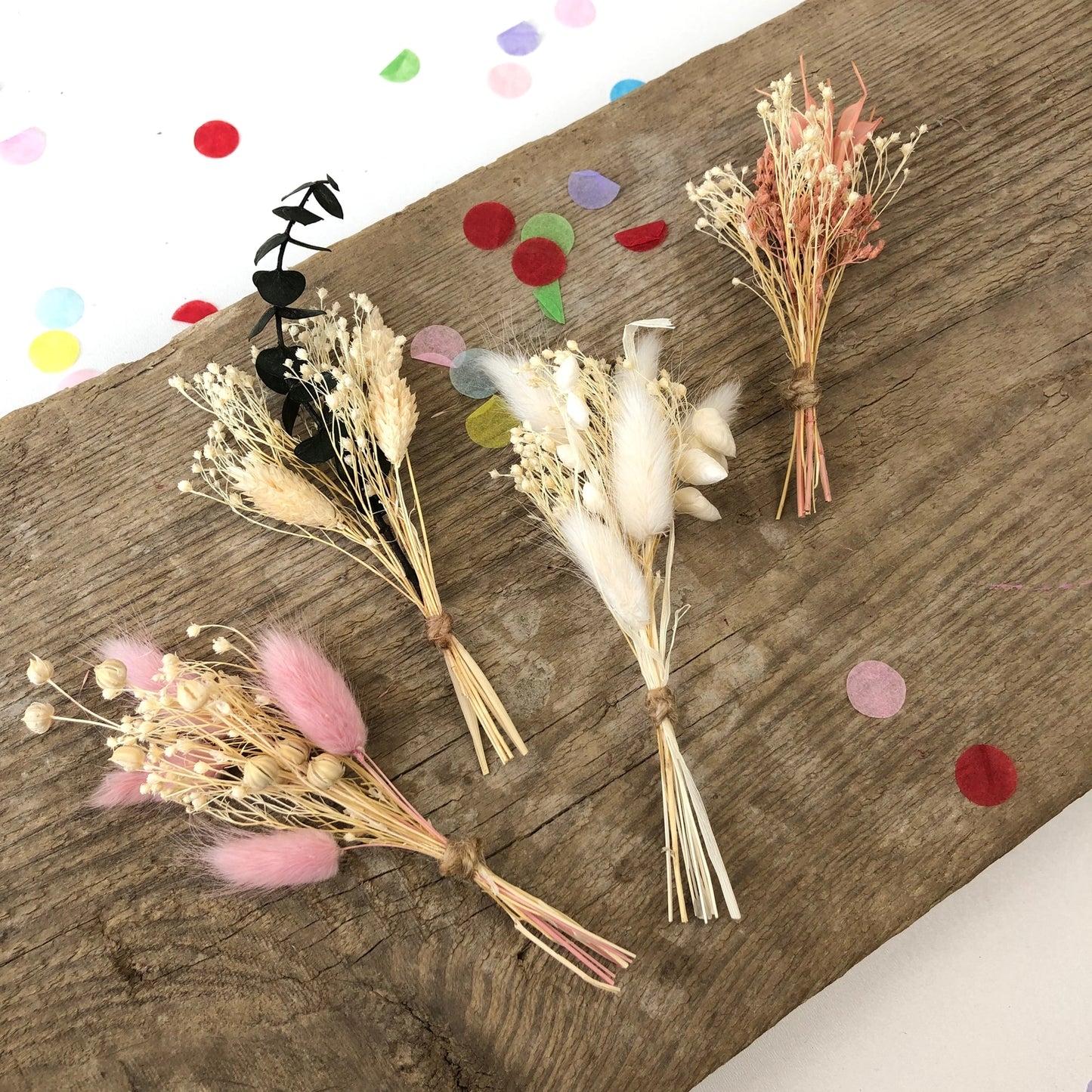 3D personalisierter Geburtstagsteller Banner mit Dip Dye Kerze